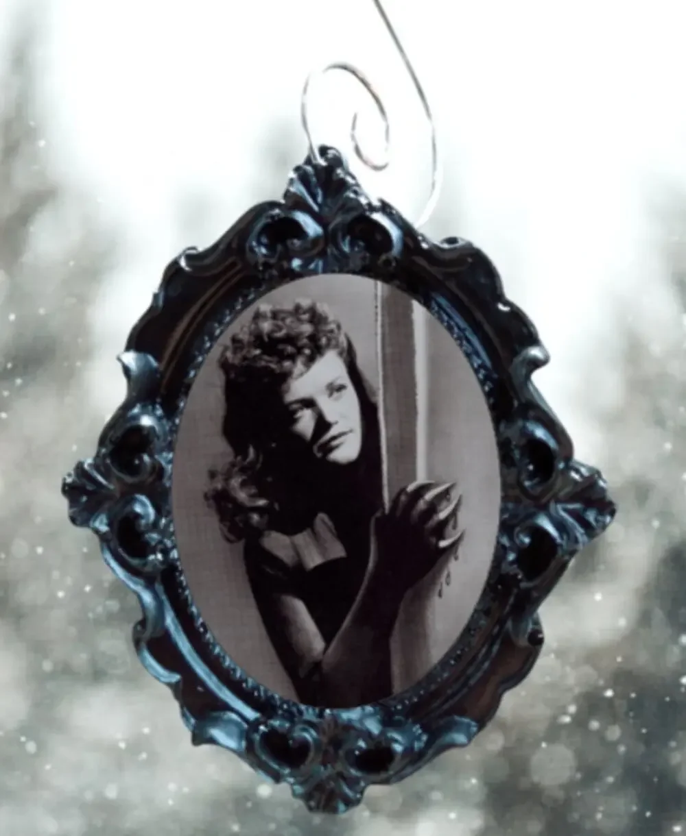 Cat People 1942 Ornament - Vintage Holiday Horror Movie Memorabilia Collectable